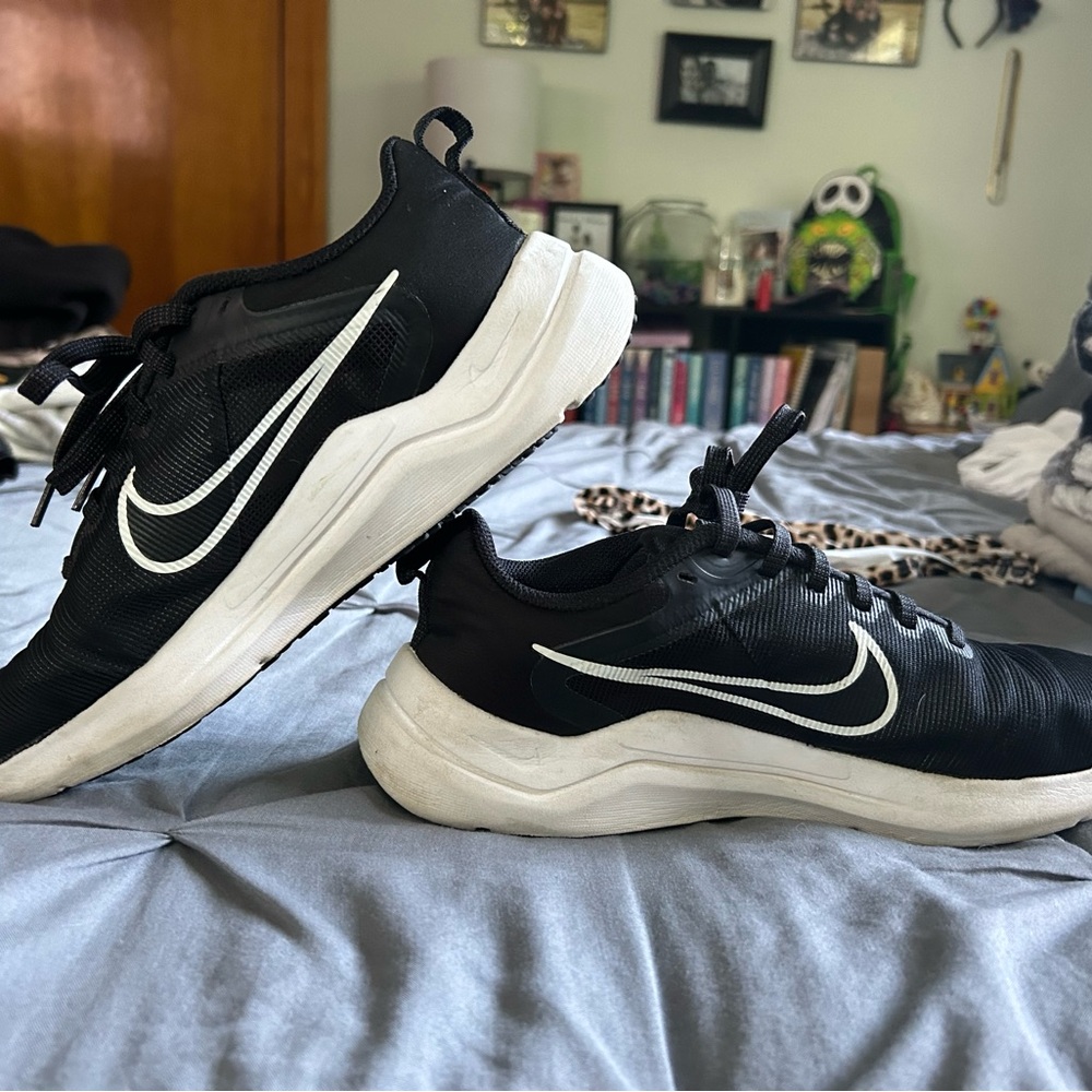 Nike Black and White Athletic Shoes